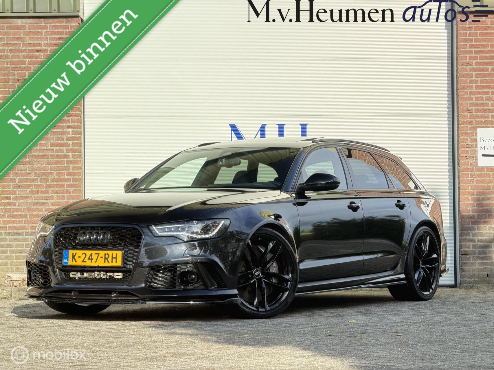 Audi RS 6 Avant 4.0 TFSI quattro Keramisch Milltek Head UP K, Automaat, Euro 5, Gebruikt, Vierwielaandrijving