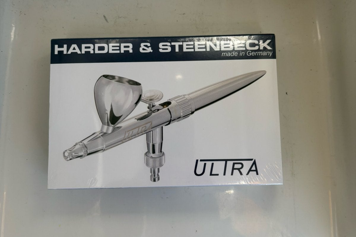 Harder & steenbeck airbrush nieuw, Ophalen of Verzenden, Zo goed als nieuw, Wit