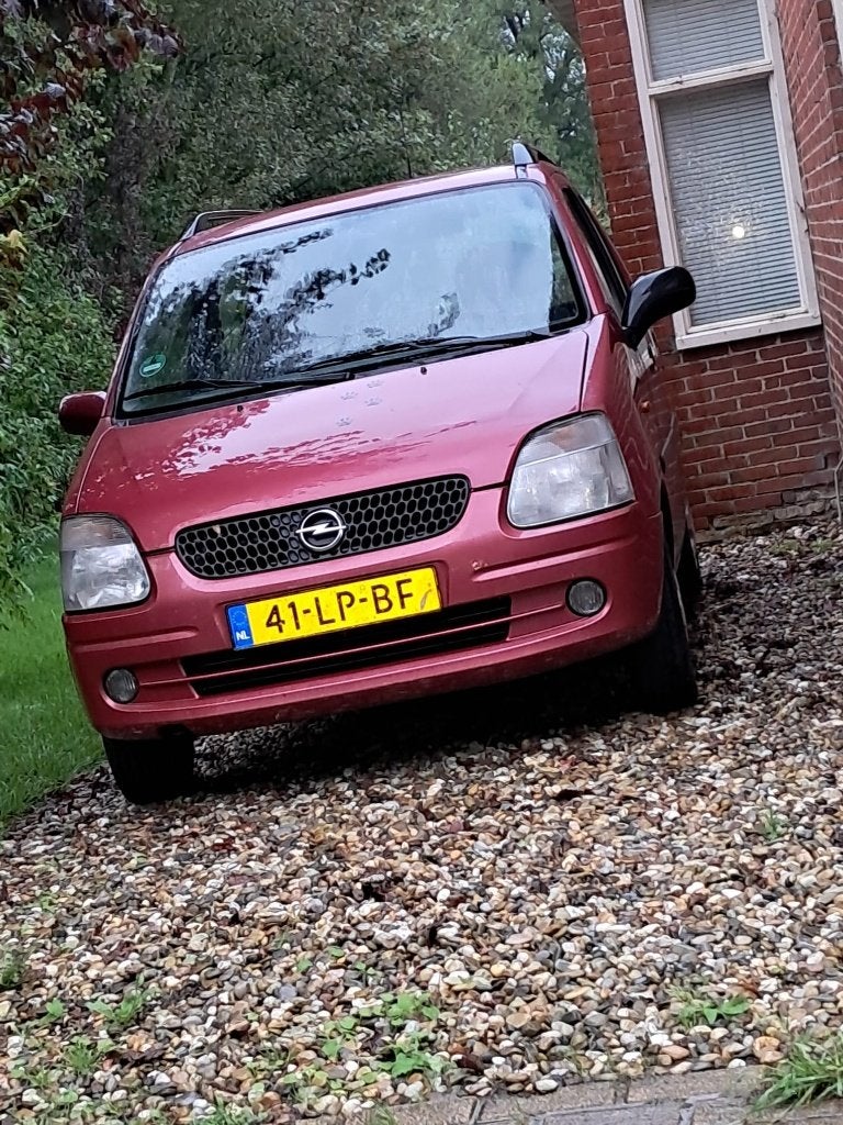 Opel Agila 2001, Auto's, Stof, 4 cilinders, 122 pk, Handgeschakeld
