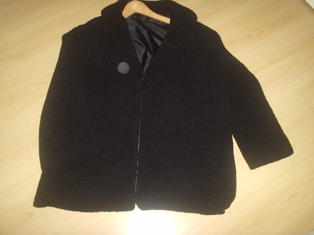 zwart teddy jasje maat m, Maat 38/40 (M), Zwart, Ophalen of Verzenden, True Spirit