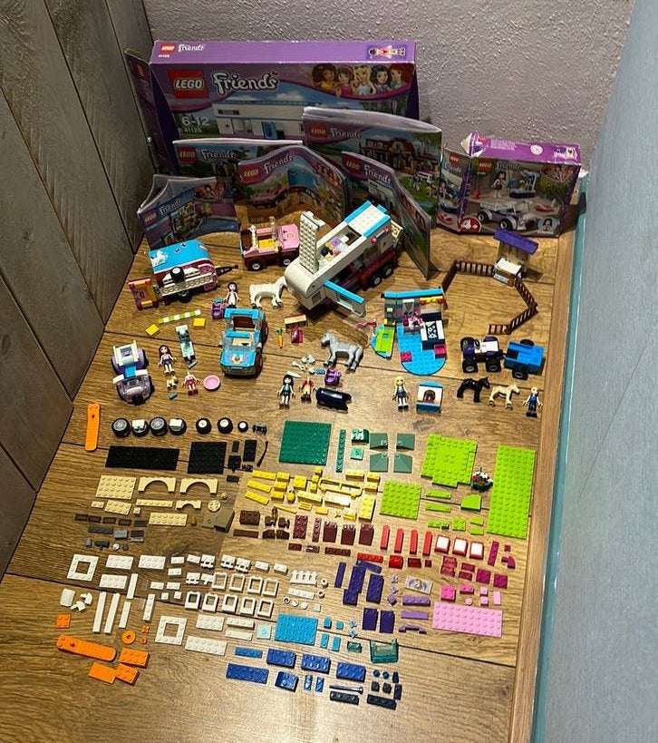 Lego friends, Gebruikt, Inclusief extra onderdelen, Lego, Overige typen