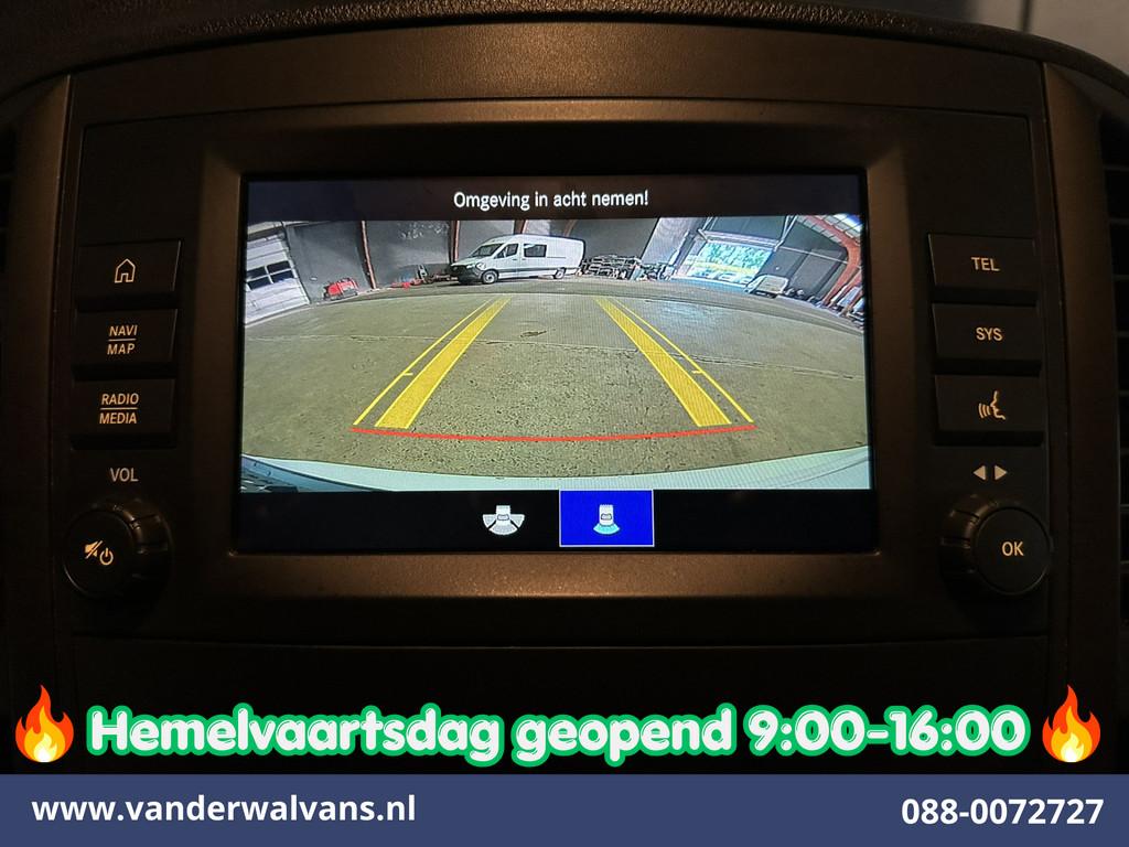 Mercedes-Benz Vito 116 CDI 164pk L3H1 Euro6 Airco | Camera |, Auto's, Gebruikt, 4 cilinders, Wit, Mercedes-Benz