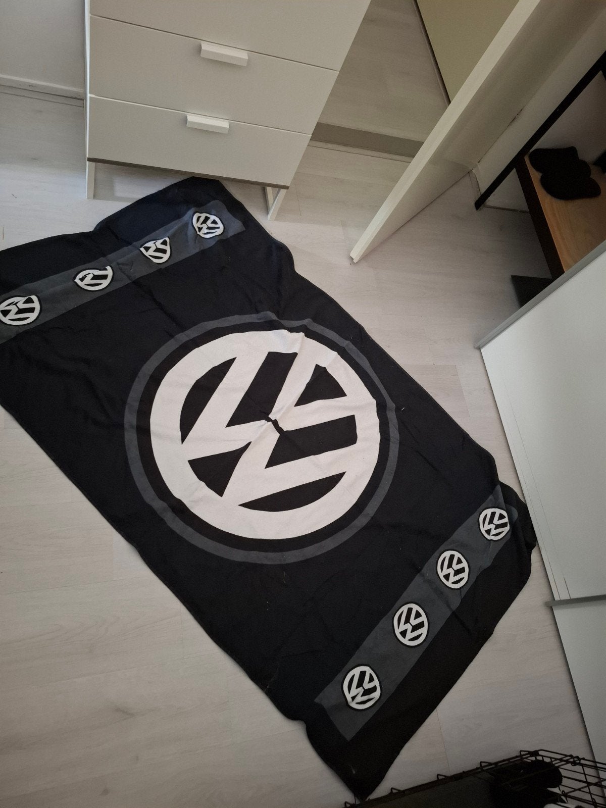 Volkswagen handdoek, Huis en Inrichting, Badkamer | Badtextiel en Accessoires, Ophalen of Verzenden, Handdoek