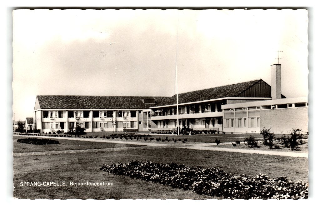 Sprang-Capelle, Bejaardencentrum "Achter de Hoven", Verzenden, 1960 tot 1980, Gelopen, Noord-Brabant