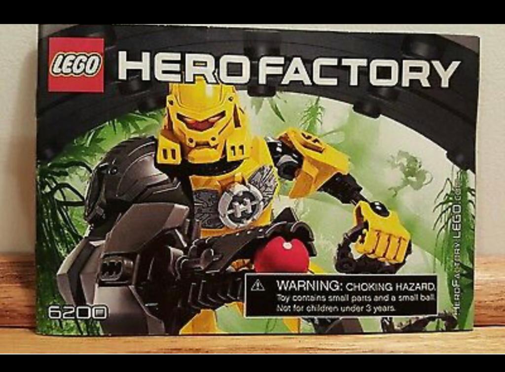 Lego Setje Hero Factory Evo 6200 Zeldzaam Compleet + boekje, Lego, Ophalen of Verzenden, Zo goed als nieuw, H