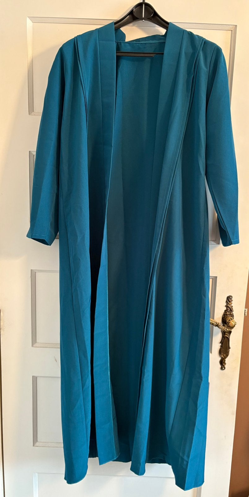 Handgemaakte donker blauwe kimono Dubai, Nieuw, Ophalen of Verzenden, Roze, Maat 34 (XS) of kleiner
