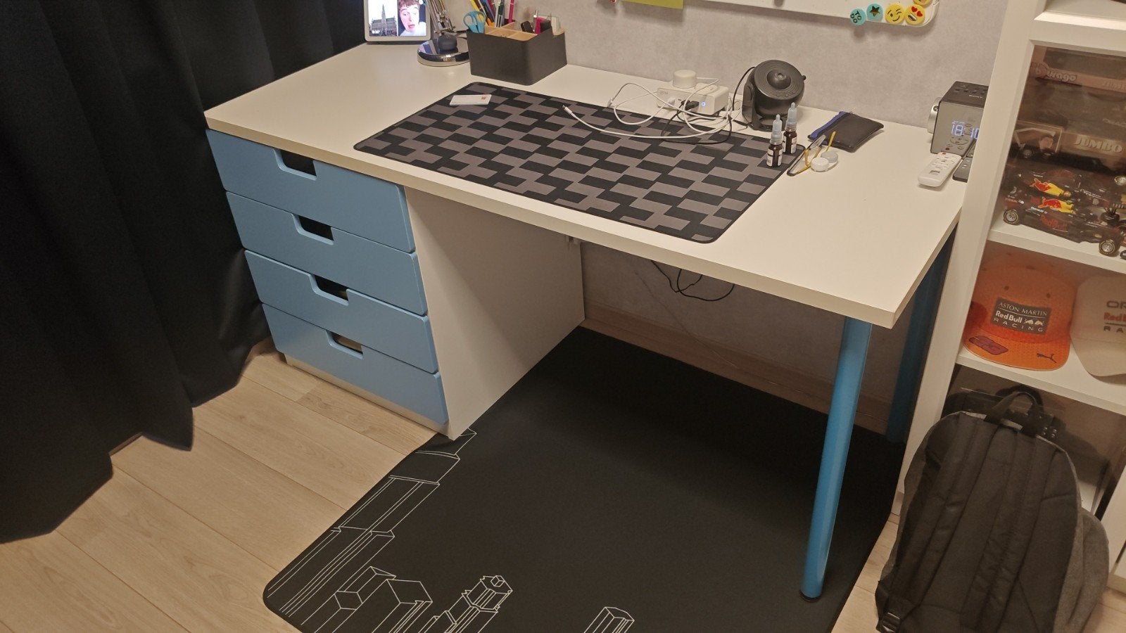 Gratis op te halen kinder bureau Ikea., Ophalen, Gebruikt, IKEA, Wit