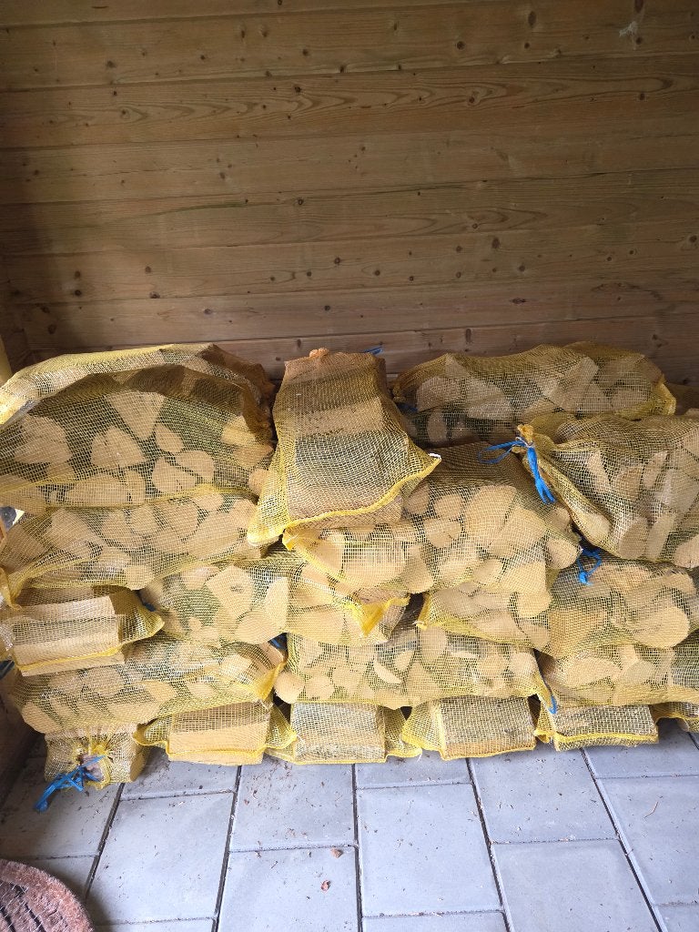 Oven gedroogd haardhout, Ophalen, Nieuw