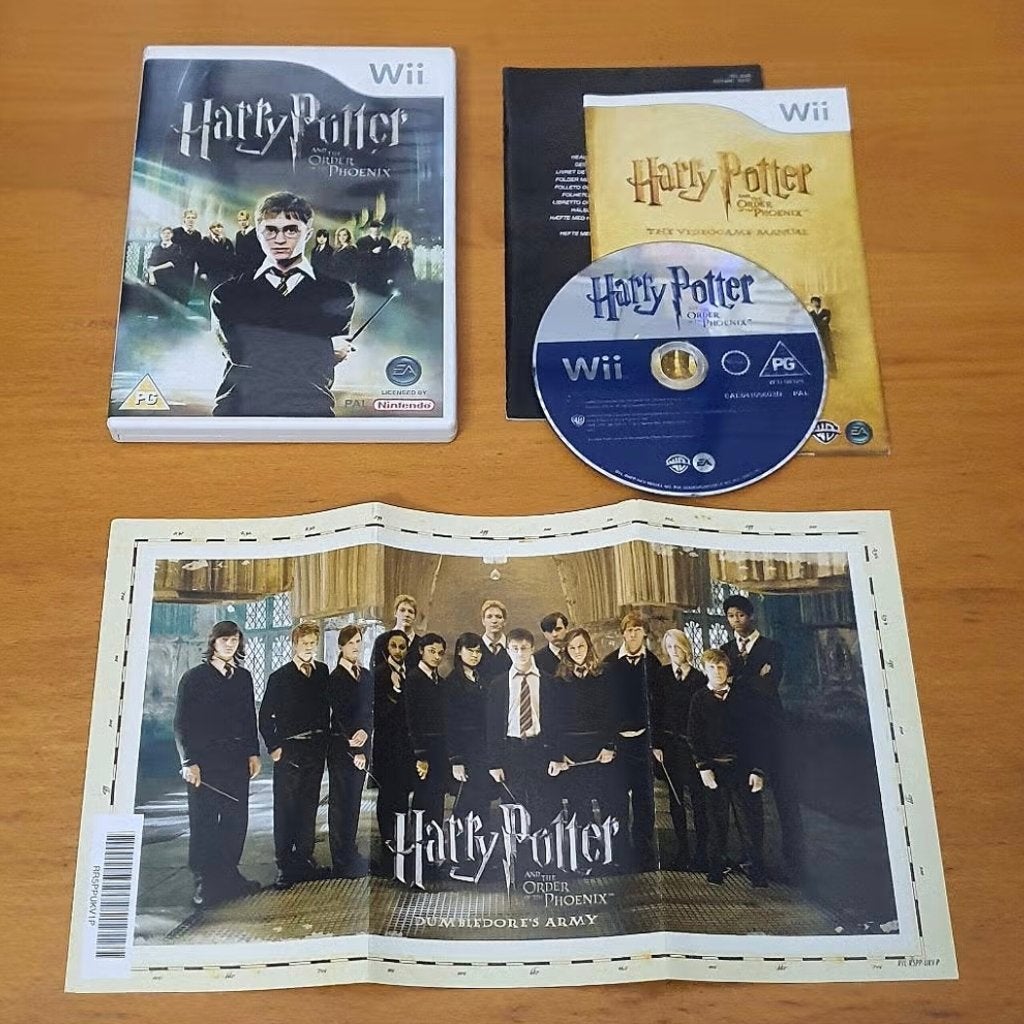 Wii | Harry Potter en de Orde van de Feniks met POSTER MAP, Avontuur en Actie, Gebruikt, 1 speler, Ophalen of Verzenden
