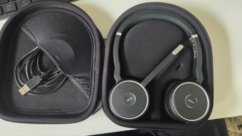 Jabra GN Draadloze On-Ear Headset - Zwart (Bluetooth), Audio, Tv en Foto, Koptelefoons, Gebruikt, Op oor (supra aural), Overige merken