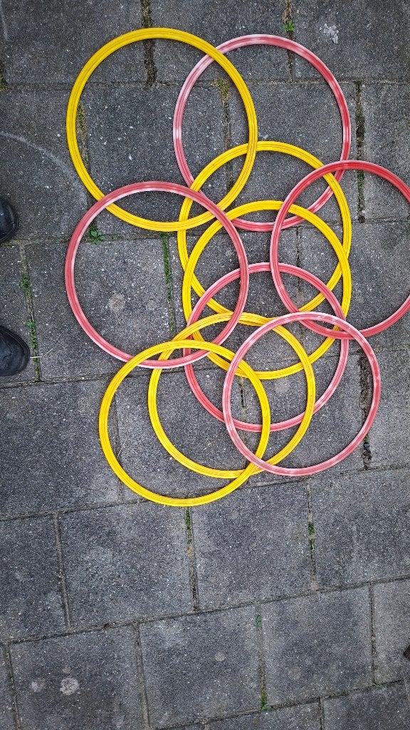 coordinatie ringen, Sport en Fitness, Ophalen, Gebruikt, Overige typen