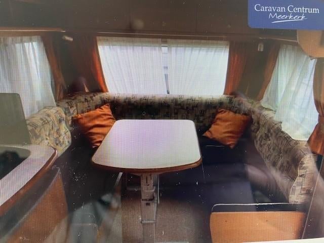 caravan Avento Ava Action 465TF, Vast bed, Rondzit, Luifel, Avento