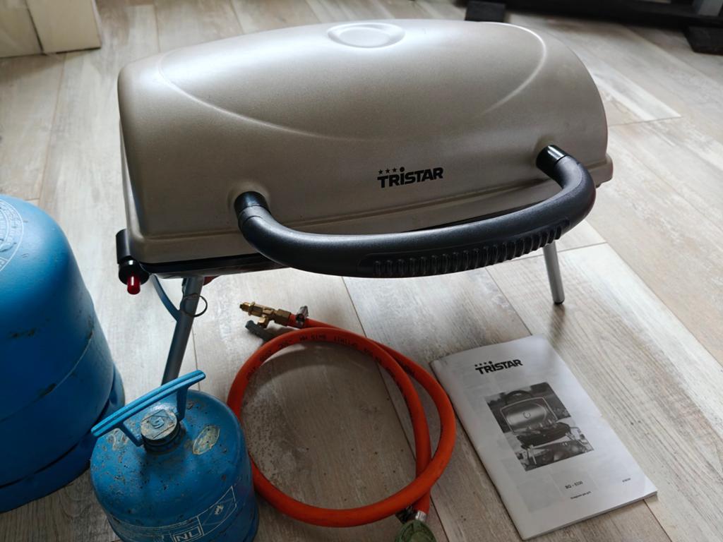 Tristar Gasbarbecue BQ-6330 met 2 gasflessen, Tuin en Terras, Gasbarbecues, Ophalen, Gebruikt, Tristar