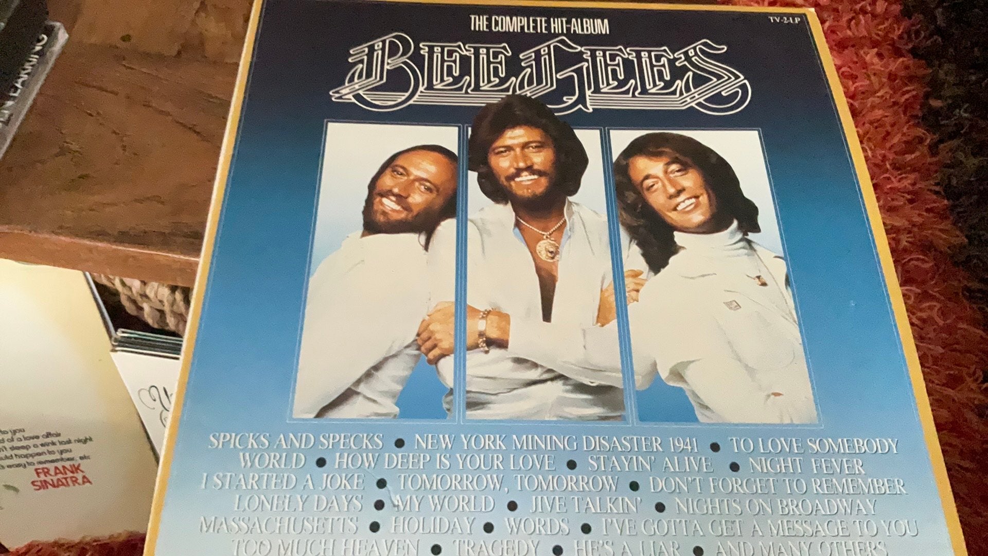 The Bee Gees. Het complete hit album, Ophalen of Verzenden, Zo goed als nieuw, 12 inch, Poprock