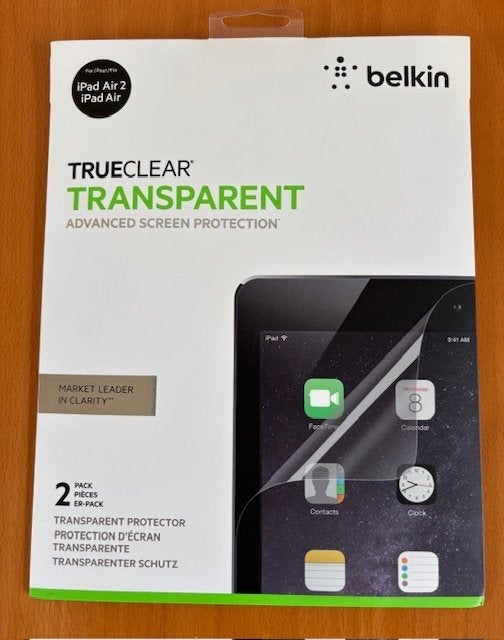Belkin Trueclear Screen protector voor iPad Air / iPad Air 2, Ophalen of Verzenden, Screenprotector, 10 inch, Belkin