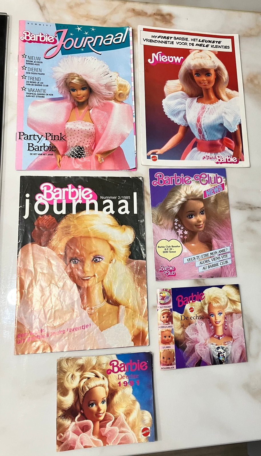 Barbie journaal / reclame uit jaren 80/90, Ophalen of Verzenden, Gebruikt, Overige typen