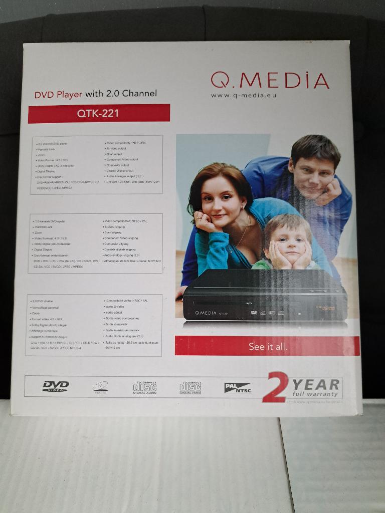 dvd speler, Ophalen, Nieuw, Dvd-speler, Overige merken