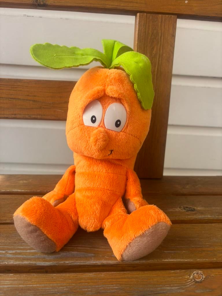 Lidl vitamaxi XL Wiebe wortel knuffel | 20 cm, Ophalen of Verzenden