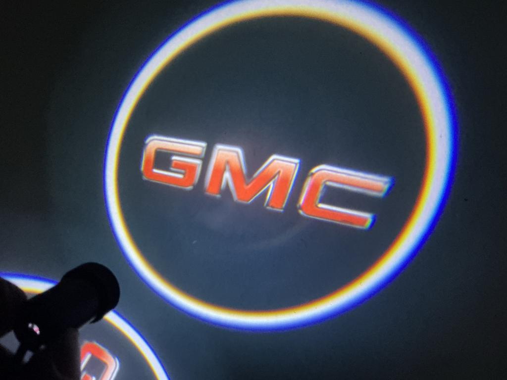 GMC Deurlogo Shadow Light - Projector Verlichting, Auto diversen, Auto-accessoires, Nieuw, Ophalen of Verzenden