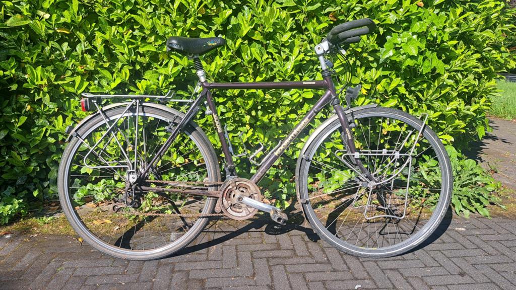 Oude Koga-Myata Traveller voor de liefhebber, Ophalen, 28 inch, Velgrem, Koga Miyata