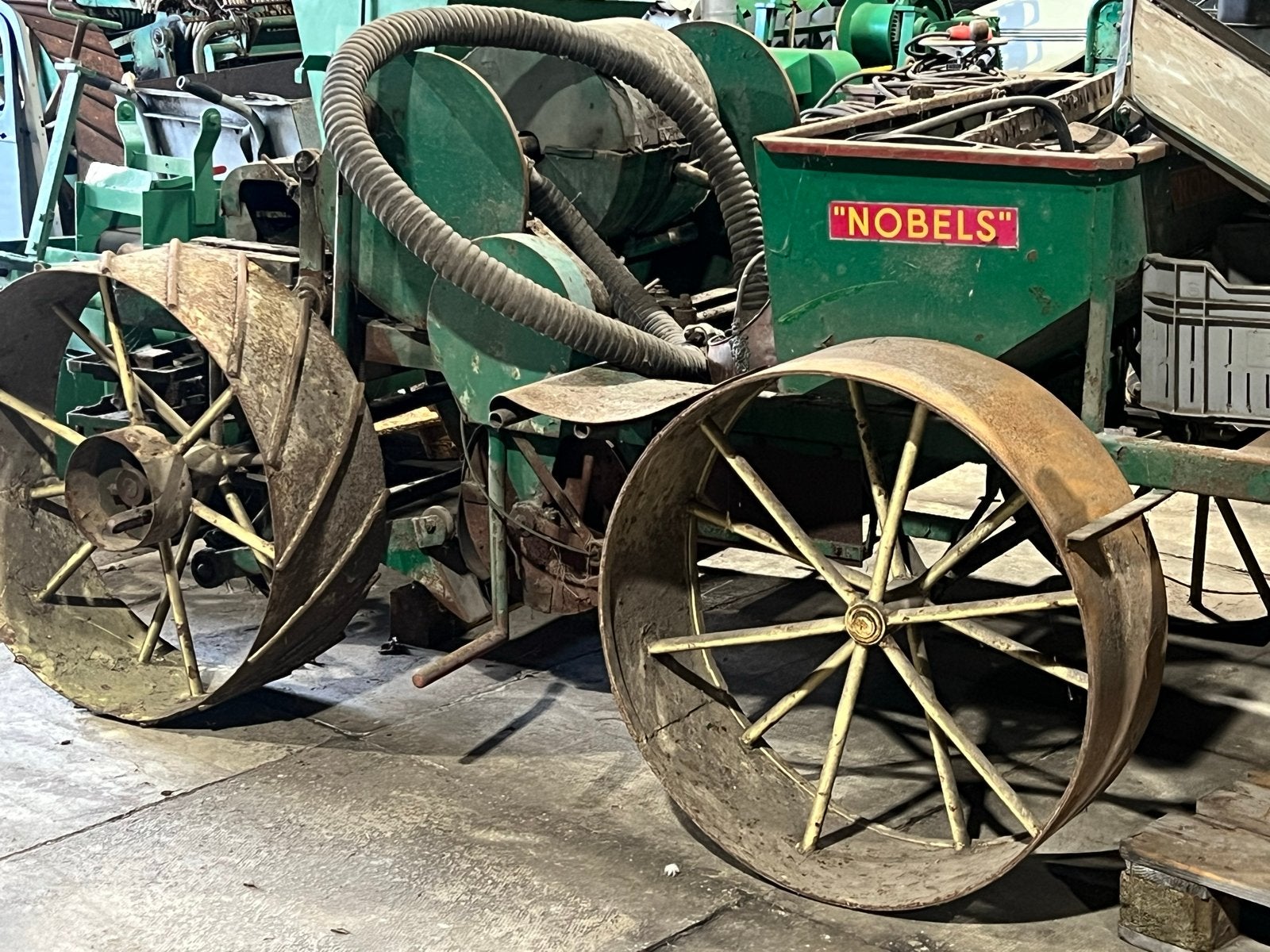 Nobels rooier - Klassieke landbouwmachine, Ophalen of Verzenden