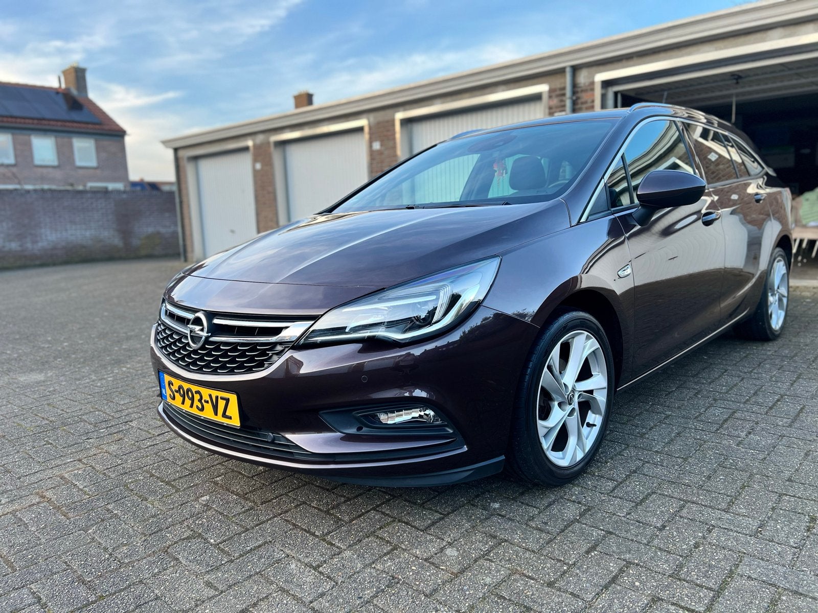 Opel Astra 1.4 Turbo 92KW 2017 Bruin, Auto's, Voorwielaandrijving, 125 pk, 4 cilinders, Bruin