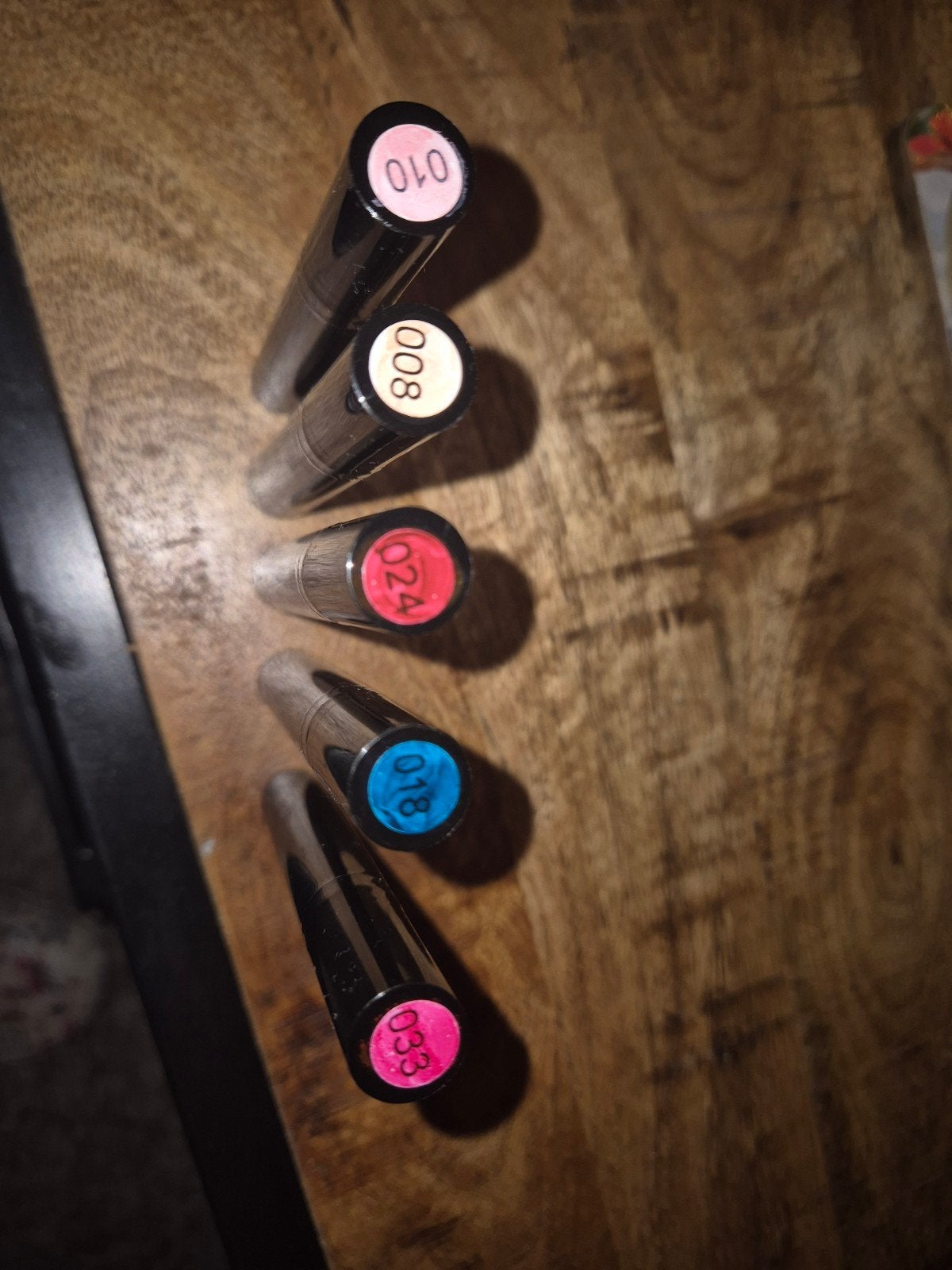 Set van 5 nagellak pennen, nieuw Diverse Kleuren, Ophalen of Verzenden, Nieuw, Overige kleuren, Handen en Nagels