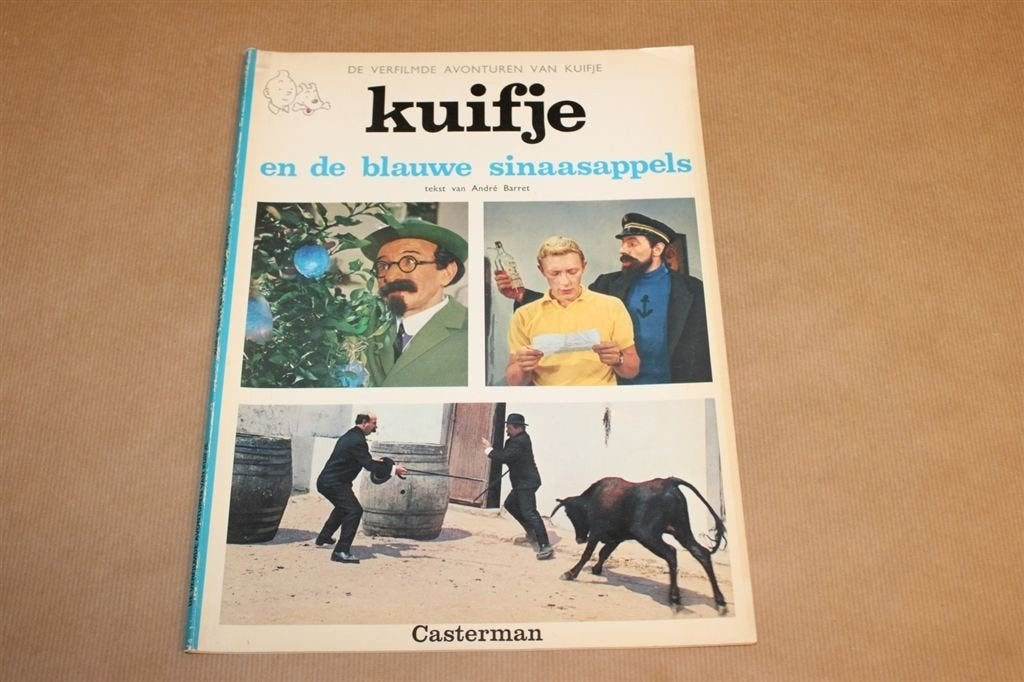 Kuifje en de blauwe sinaasappels, Eén stripboek, Ophalen of Verzenden, Gelezen