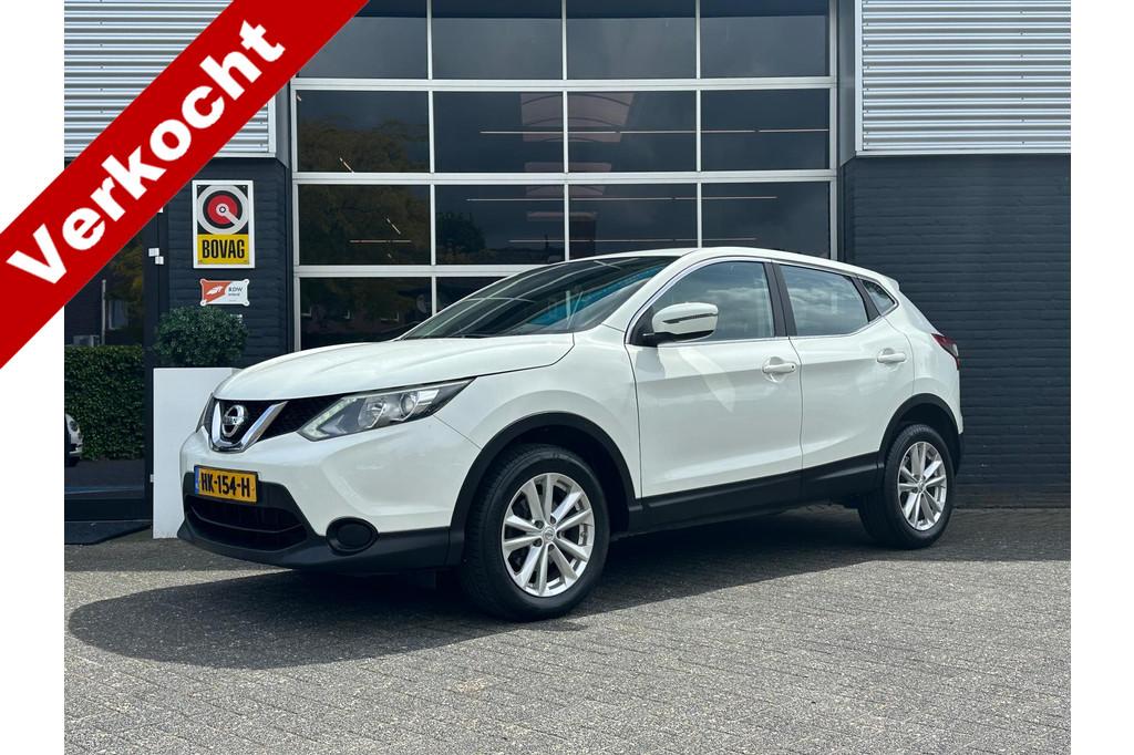 Nissan QASHQAI 1.2 Visia, Airco, Bluetooth, Cruise, Radio, N, Auto's, Nissan, Stof, Gebruikt, 4 cilinders, 116 pk
