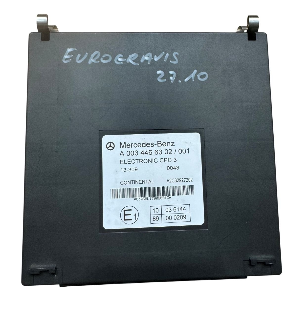 CPC3 ECU MB MP4 GEREVISEERD + BORG 0034466302, -, Ophalen of Verzenden, -, Gereviseerd