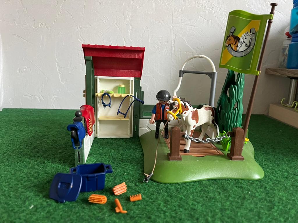 Playmobil country paardenwasplaats 6929, Ophalen of Verzenden, Zo goed als nieuw