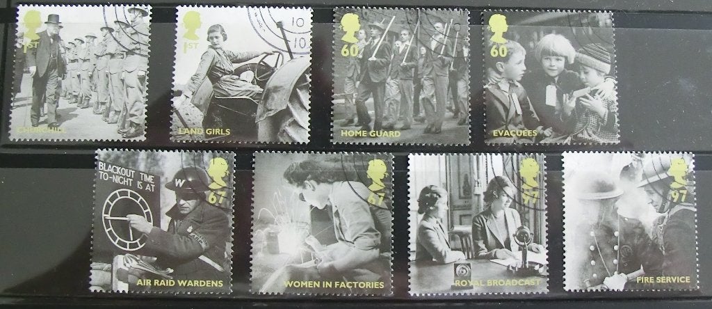 Britain alone cpl set gest, Ophalen of Verzenden, Gestempeld