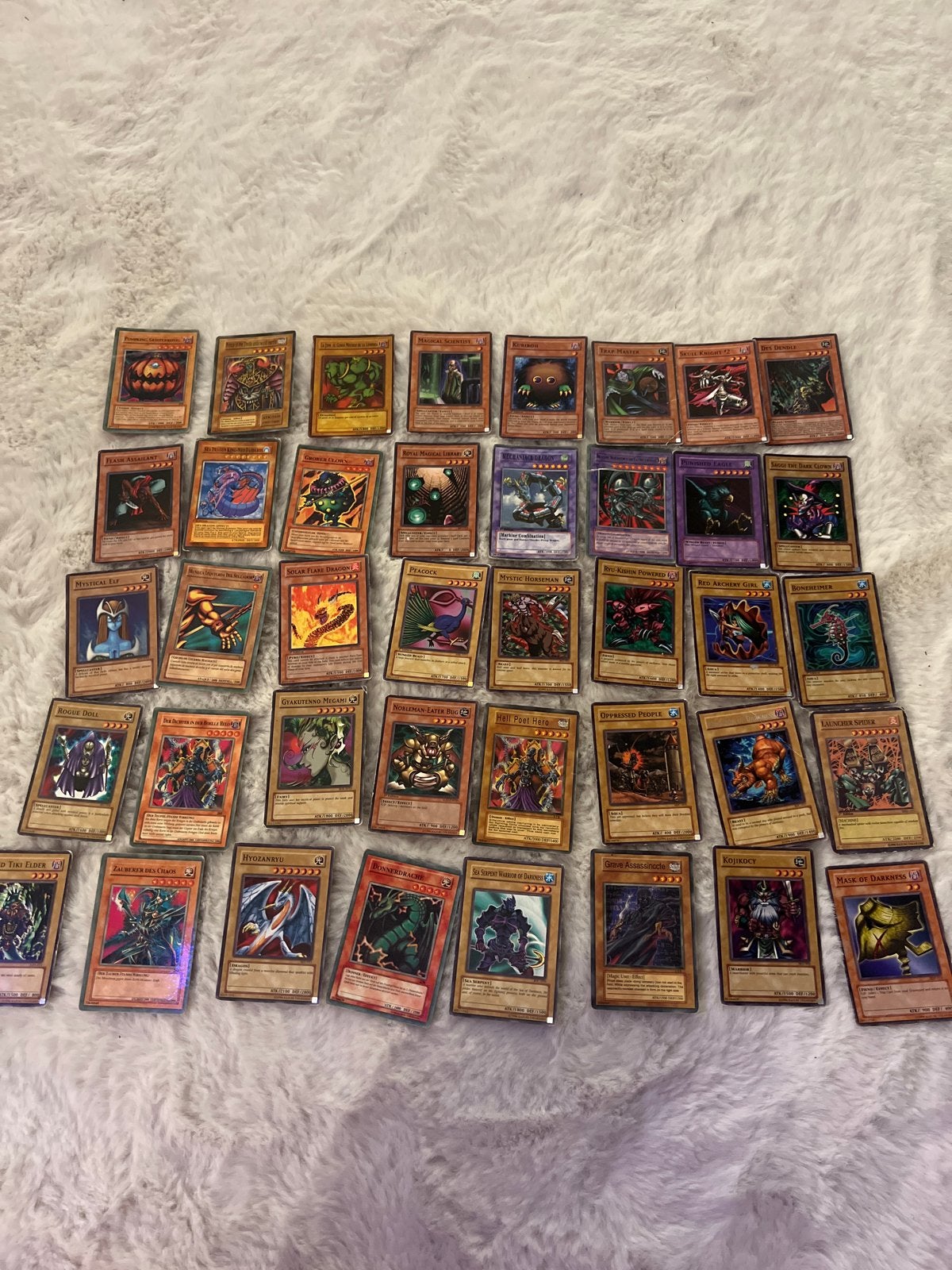 Diverse Yu-Gi-Oh! Kaarten Collectie, Ophalen of Verzenden, Gebruikt