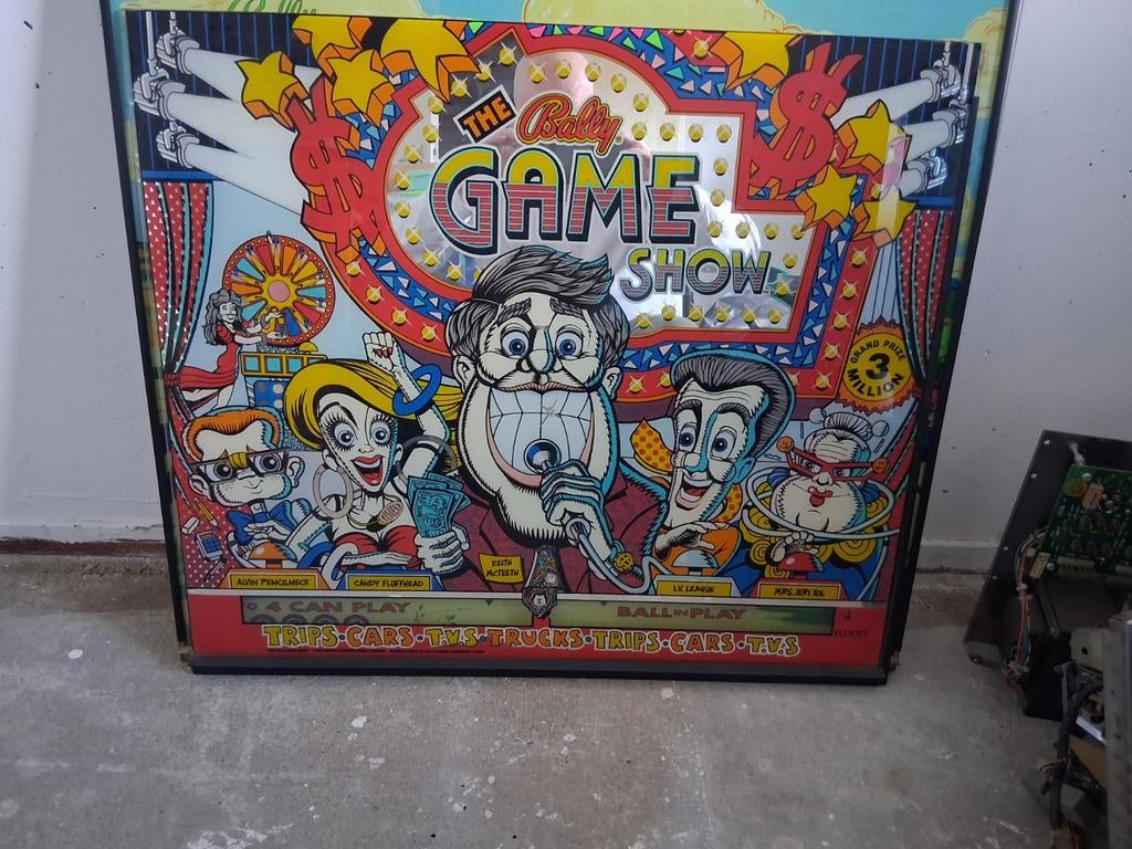 Bally Game Show kopruit, Verzamelen, Ophalen, Zo goed als nieuw, Flipperkast