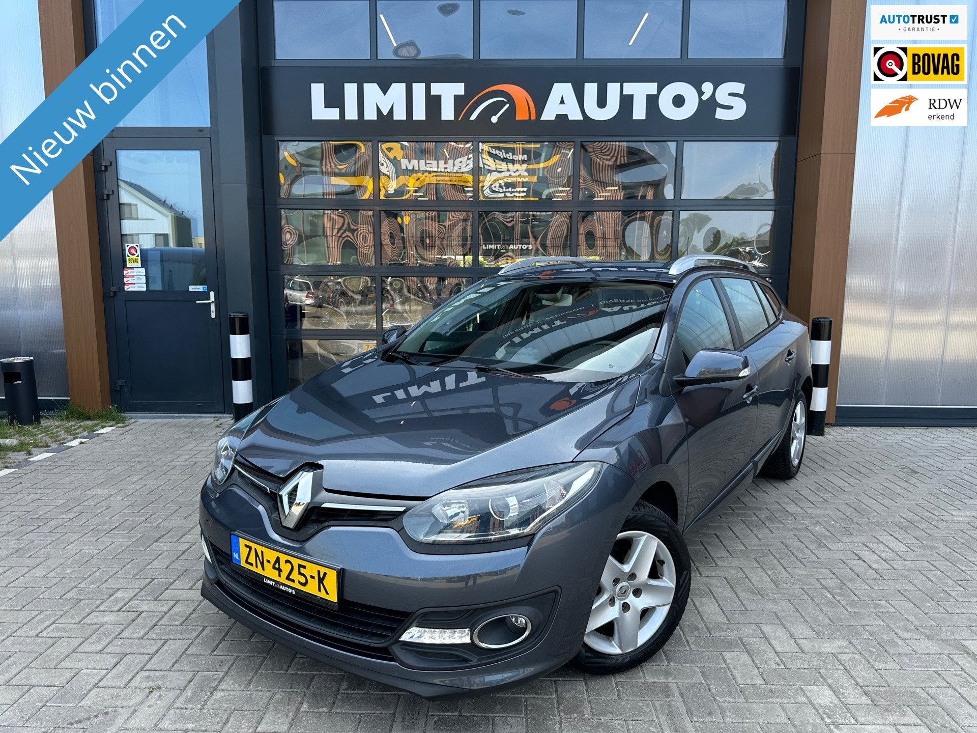 Renault Mégane Estate 1.6 Dynamique Climate/Cruise/Navi/Pdc, Voorwielaandrijving, Euro 5, Stof, Gebruikt