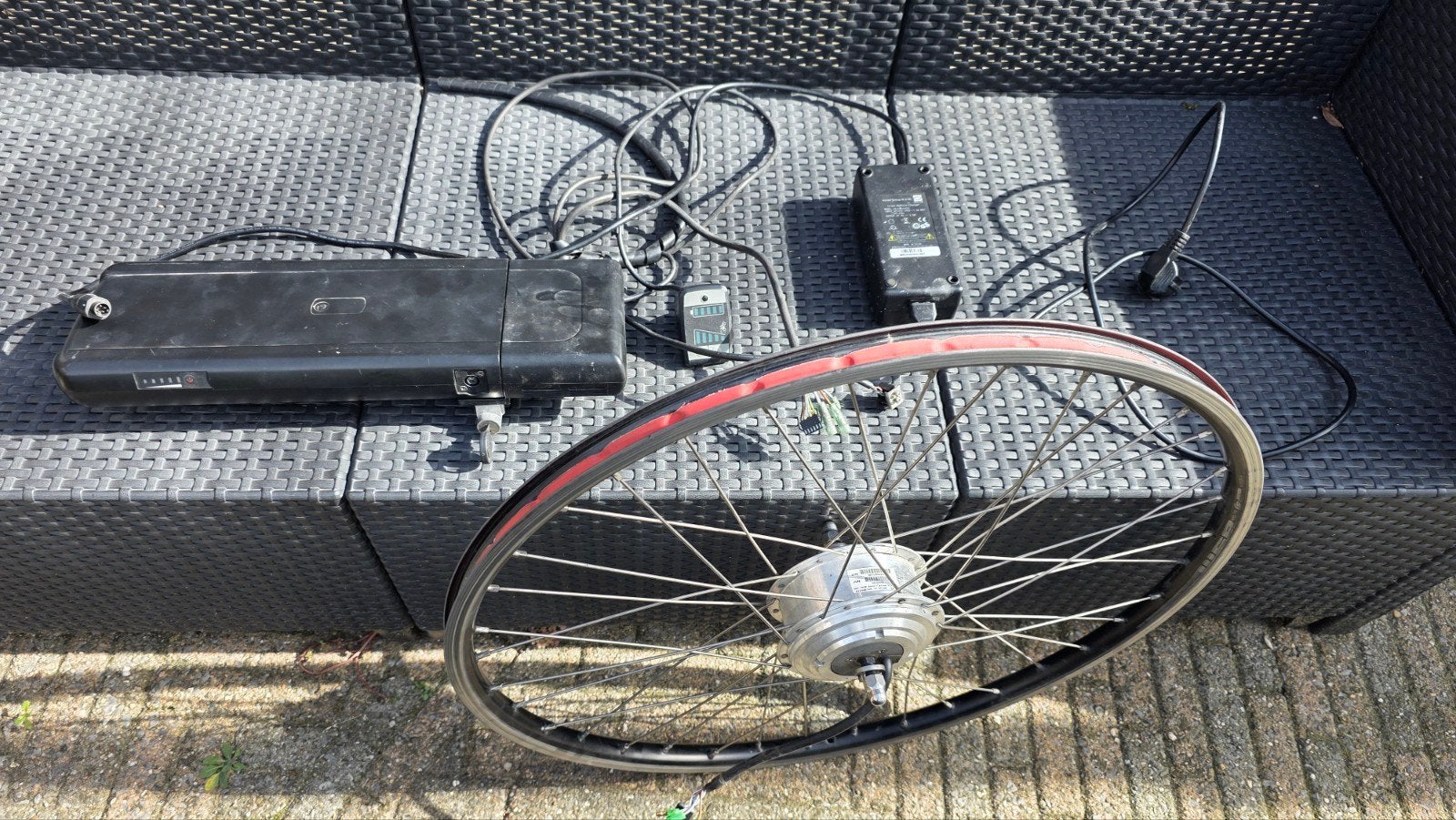 Voorwiel/motor + besturing ed Sparta Country Tour E, Fietsen en Brommers, Ophalen, Gebruikt, Sparta