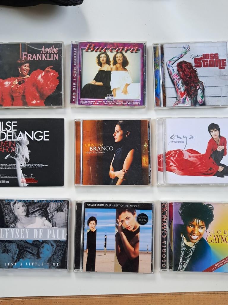 Aretha Franklin, Joss Stone, Cristina Branco, Baccara e.a., Cd's en Dvd's, Ophalen of Verzenden, Zo goed als nieuw