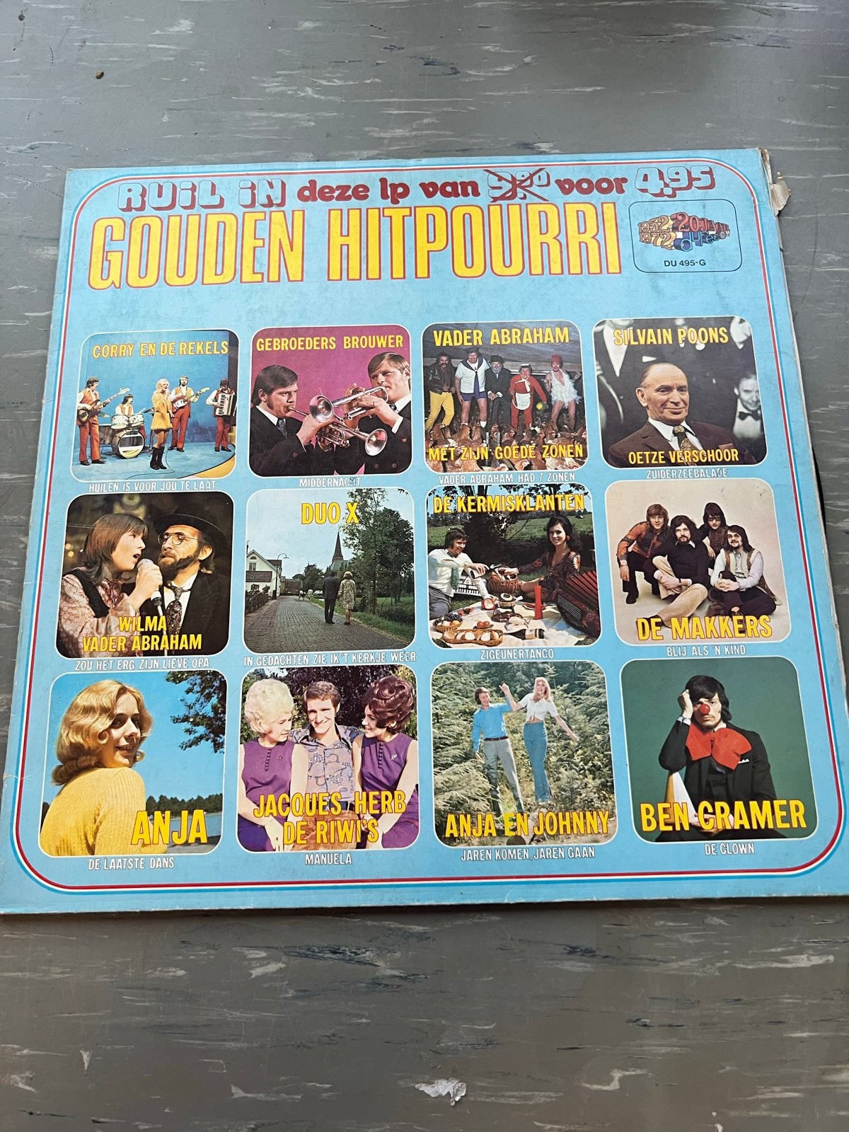 Gouden Hitpourri LP - Diverse Artiesten, Cd's en Dvd's, LP, Gebruikt, Overige genres, Ophalen of Verzenden