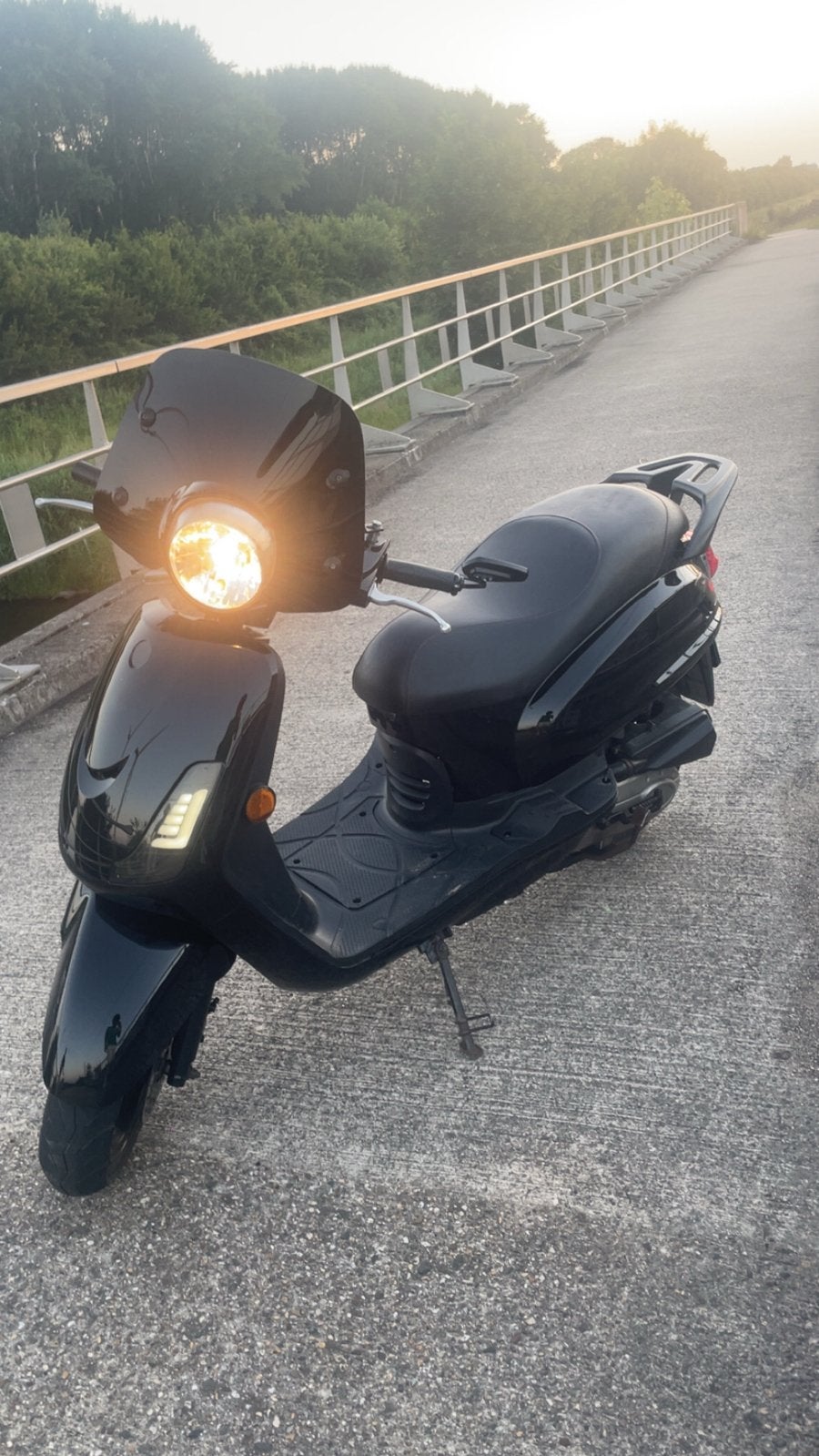 Sym Fiddle 2 4t scooter, Ophalen, Gebruikt, Maximaal 45 km/u, Benzine