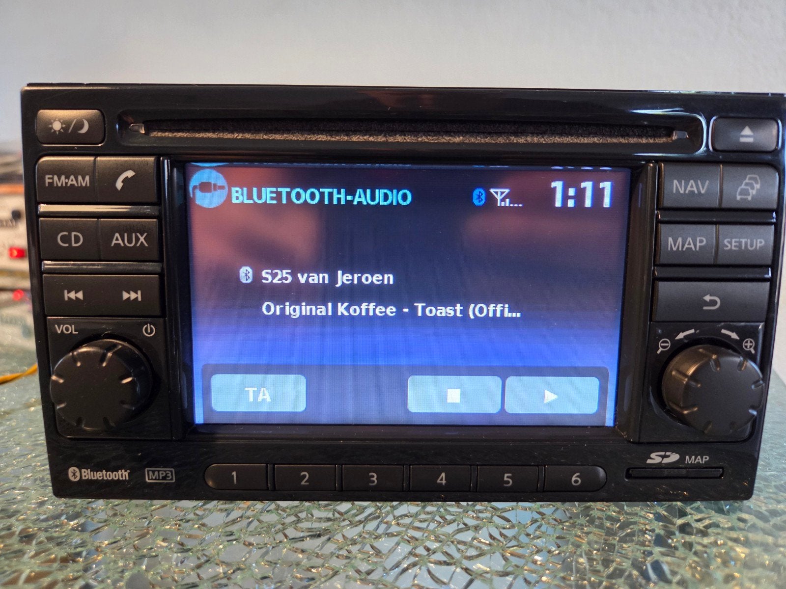 Nissan radio connect 1 (LCN), Ophalen of Verzenden, Zo goed als nieuw