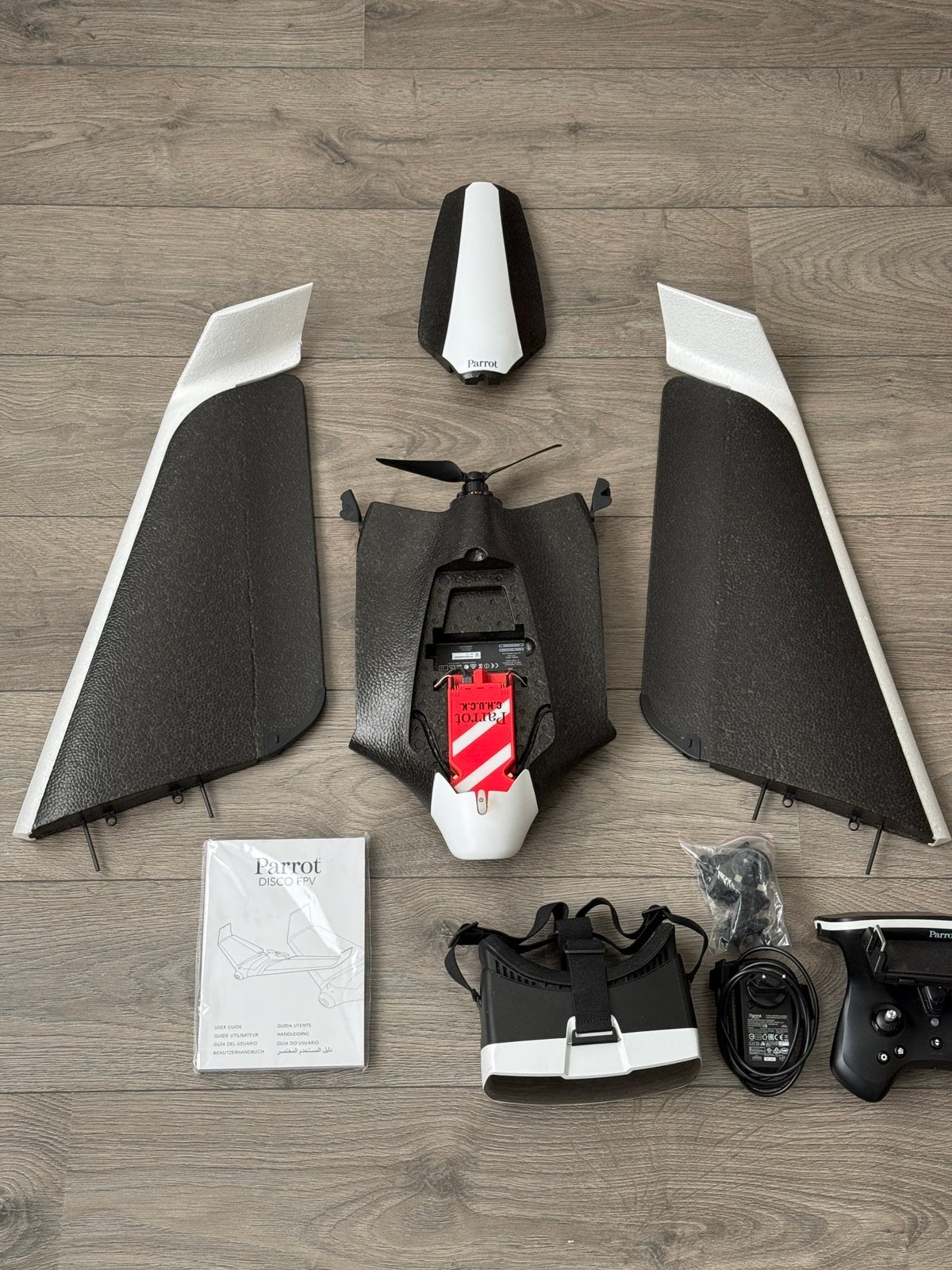 Parrot Disco met bebop 2 drones, Ophalen, Zo goed als nieuw