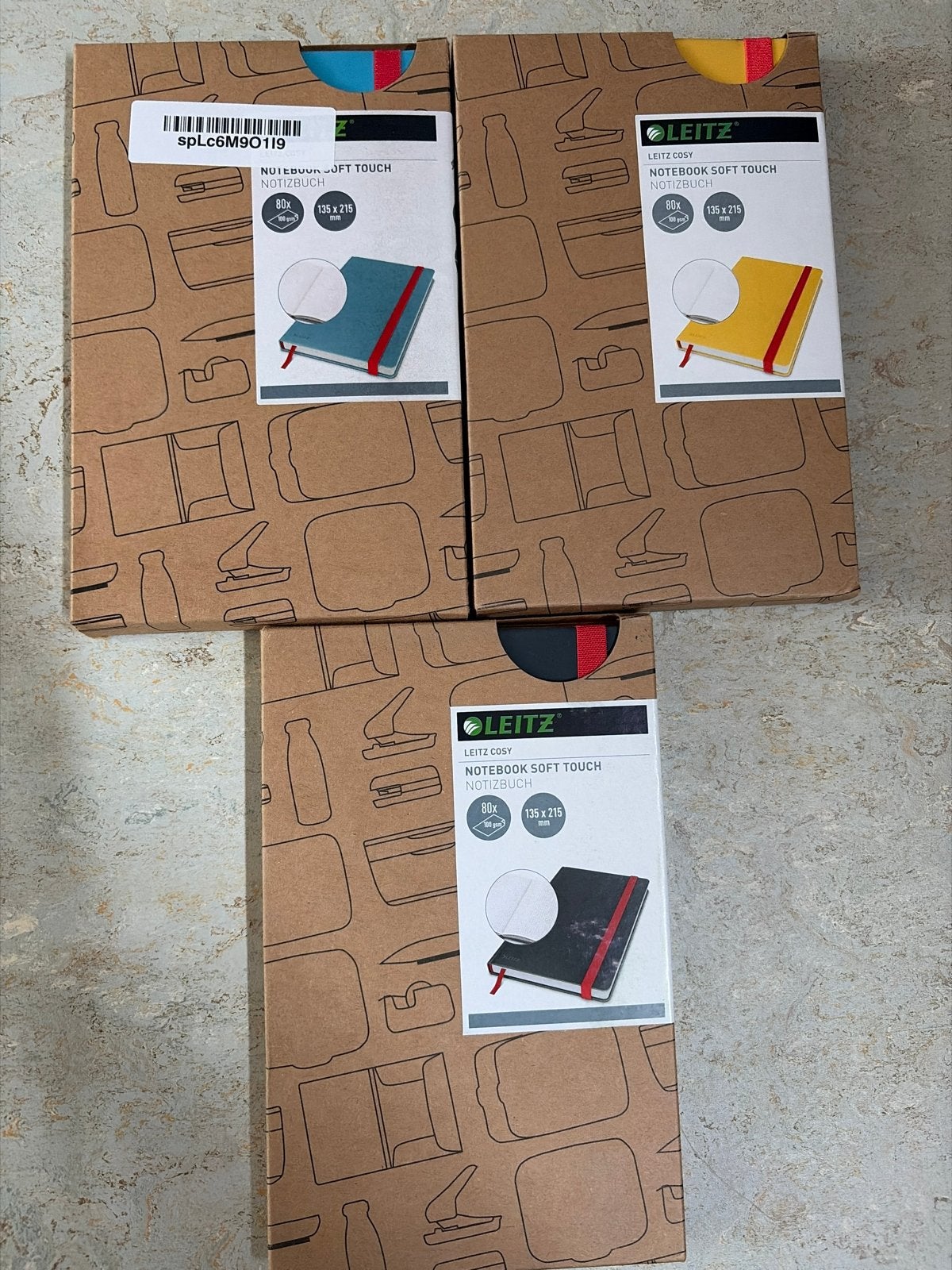 3 Leitz Cosy notitieboeken A5, Diversen, Ophalen of Verzenden, Nieuw, A5