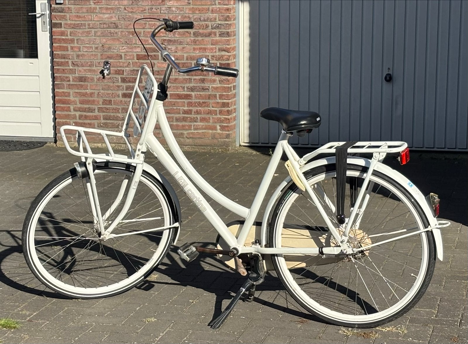 Cortina U4 Damesfiets 28 inch, 50cm - Nieuwe ketting, 50 tot 53 cm, Ophalen, Gebruikt, Overige merken