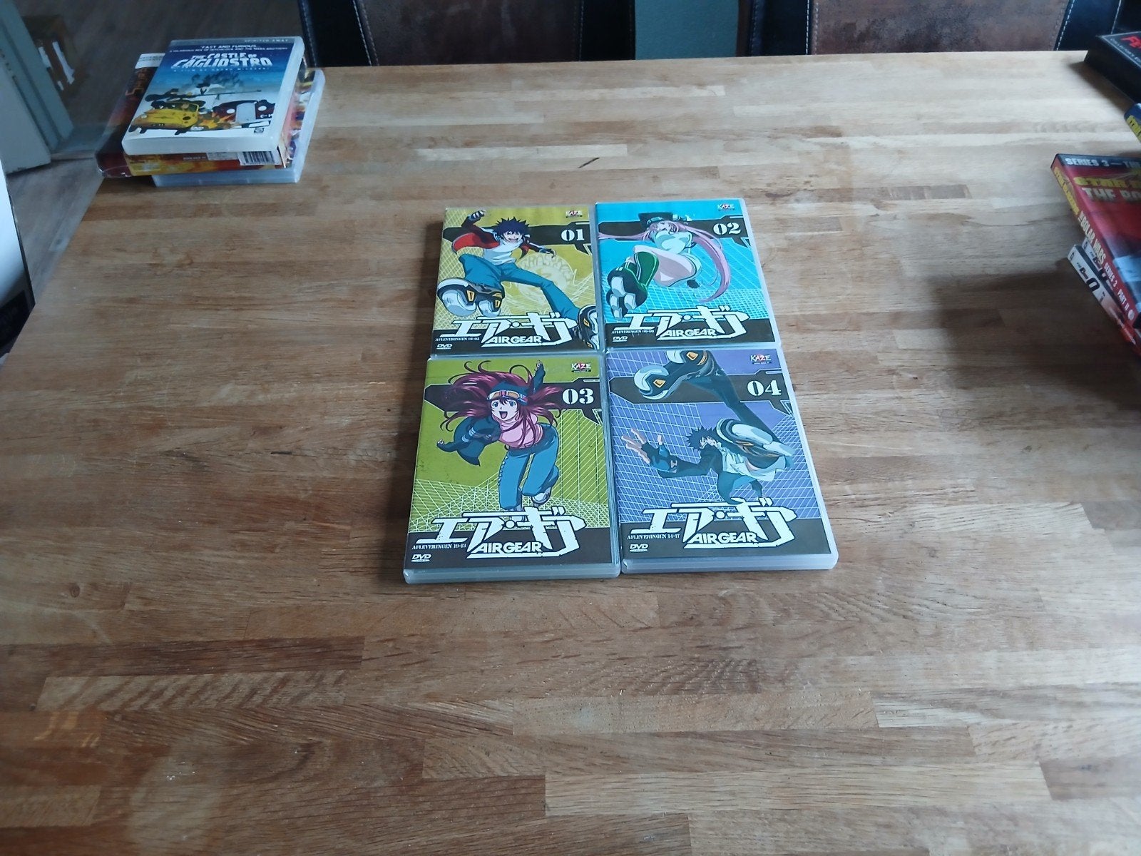 Air gear 1-4 dvd set, Cd's en Dvd's, Ophalen of Verzenden