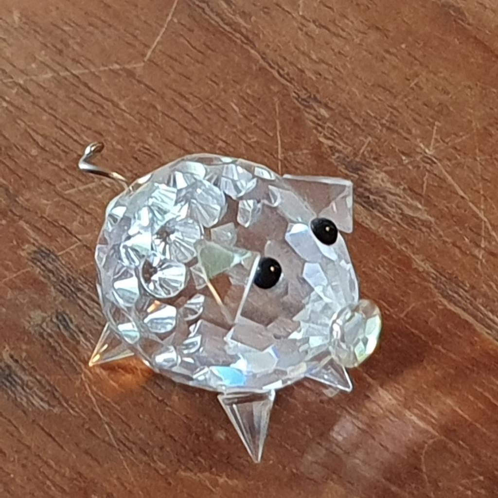 Swarovski mini varken, Verzamelen, Swarovski, Ophalen, Zo goed als nieuw, Figuurtje