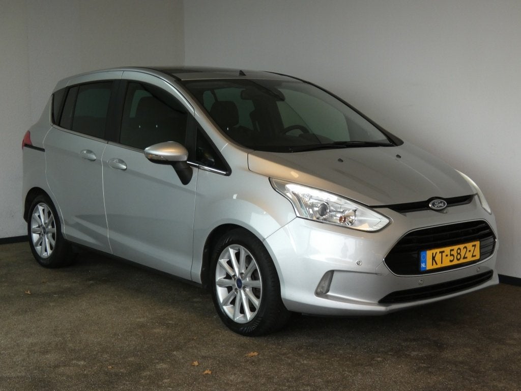Ford B-Max 1.0 EcoB. Titanium, Auto's, 101 pk, Gebruikt, Origineel Nederlands, Bedrijf