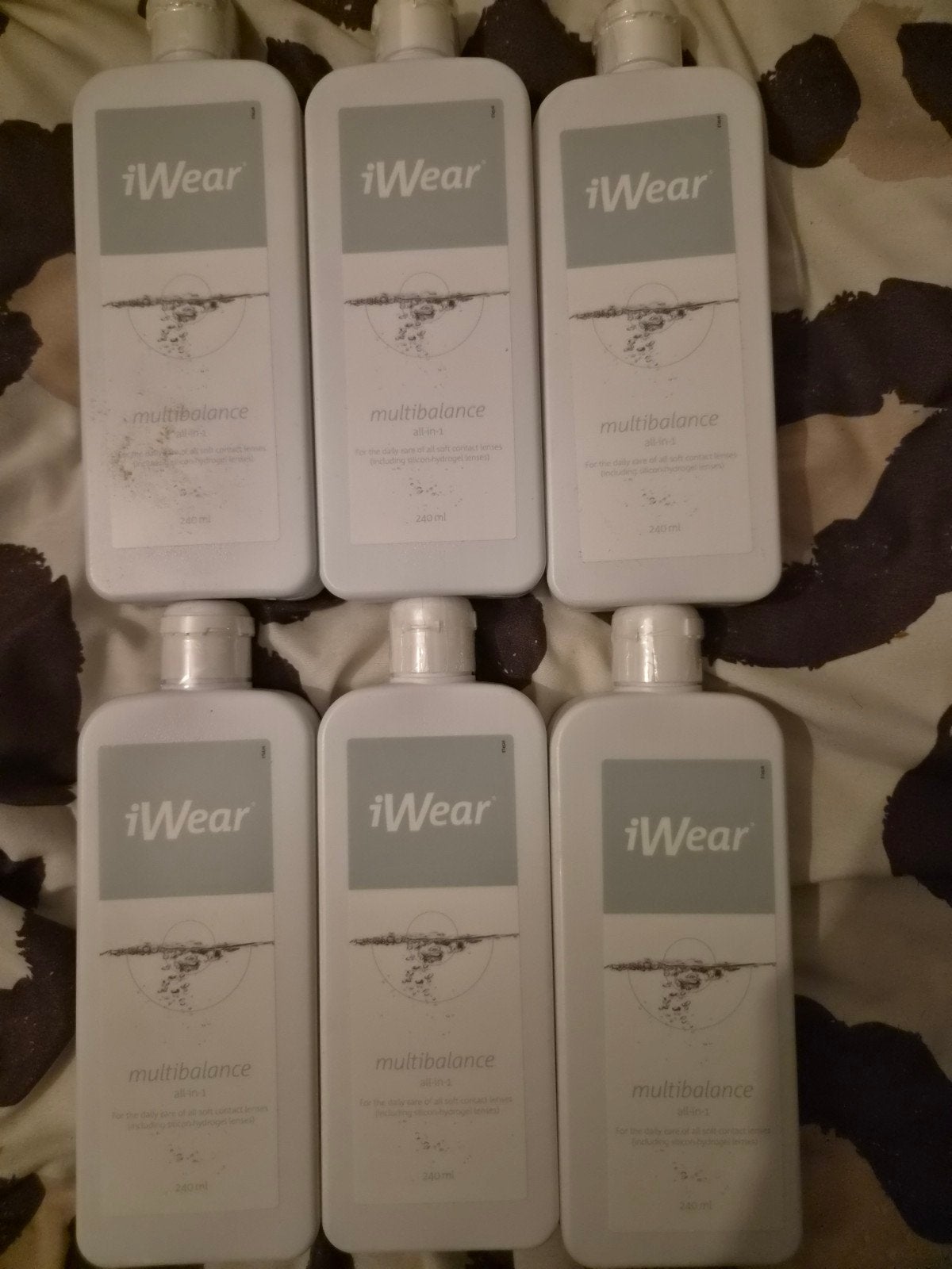 Iwear lenzenvloeistof multibalance 6 flessen, Ophalen, Overige typen