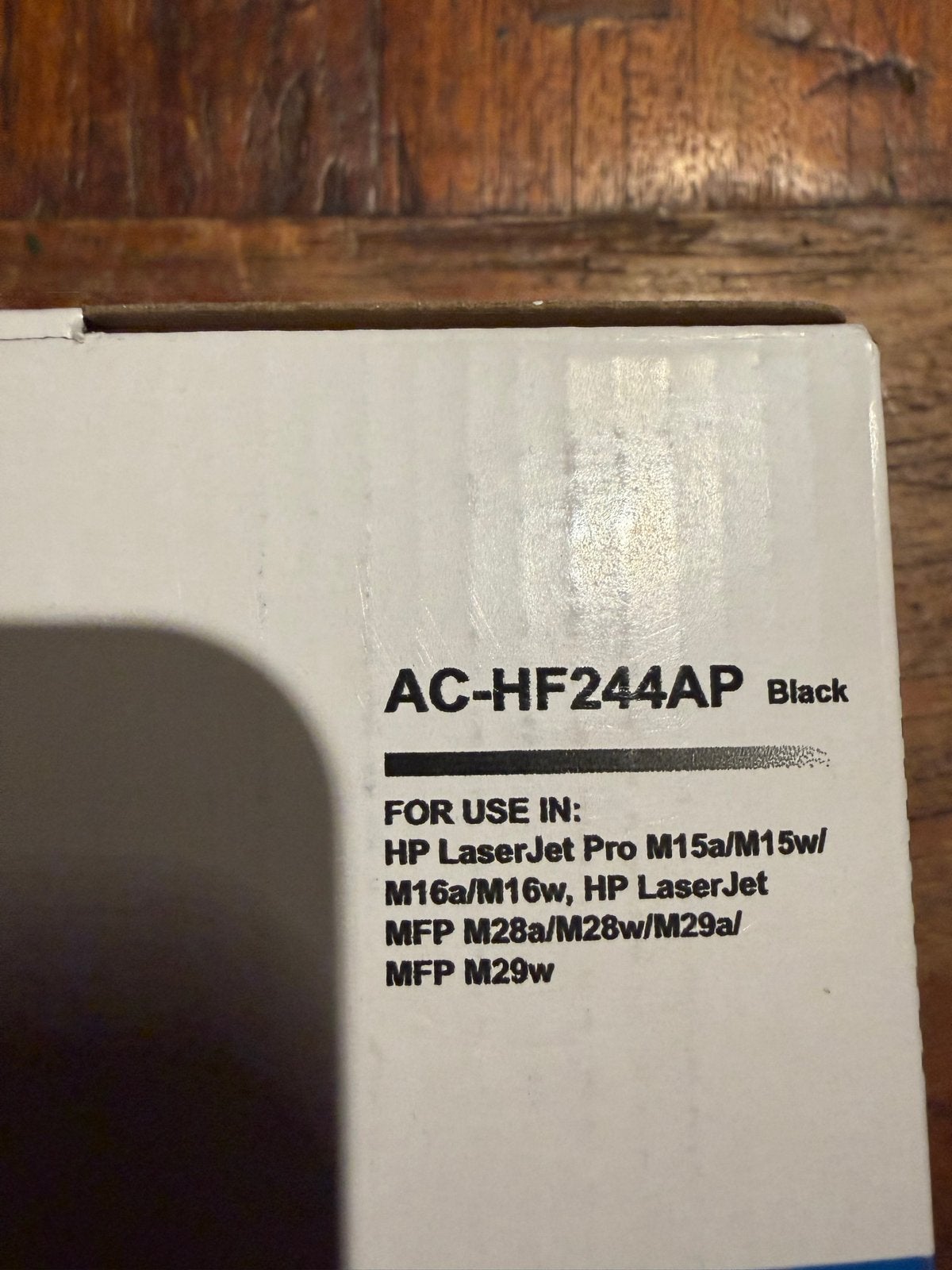 Nieuwe AC-HF244AP Zwarte Toner Cartridge voor HP LaserJet, Ophalen of Verzenden, Nieuw, Toner