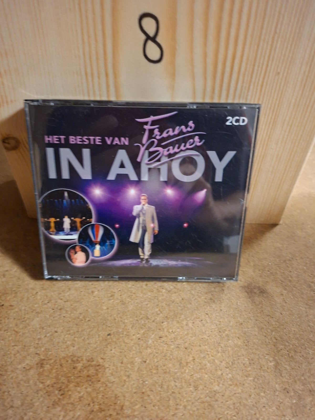 Frans Bauer - Het Beste Van In Ahoy (2CD), Gebruikt, Ophalen of Verzenden, Levenslied of Smartlap, Verzamelalbum