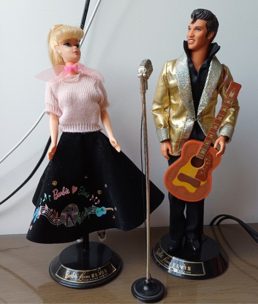 barbie loves elvis collector edition, Ophalen of Verzenden, Zo goed als nieuw, Pop